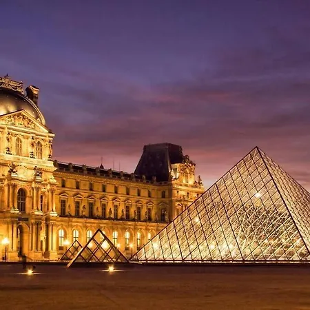 Fun & Detente F3 60m2 Pour 6 Personnes - Paris Porte De La Обервилье