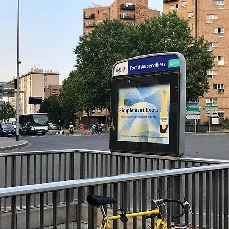Fun & Detente F3 60m2 Pour 6 Personnes - Paris Porte De La * Aubervilliers
